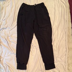 Black Jogger Pants- insulated